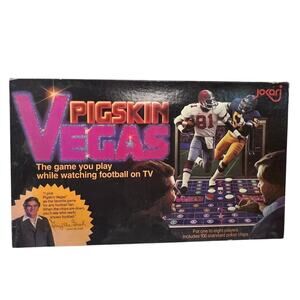 Vintage 1980 Pigskin Vegas Betting Sports Game - Jimmy the Greek